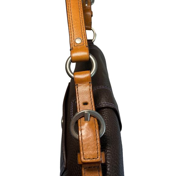 Coach Handbag     Brown      Shoulder Strap    Leather - Picture 5 of 11